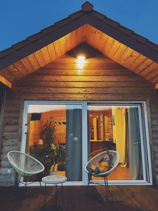Polanka Beskid Niski Cute Cabin With Spectacular Views Hanczowa Zewnętrze zdjęcie