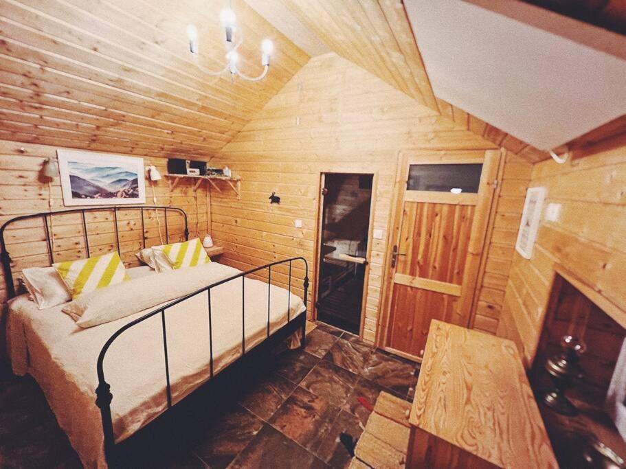 Polanka Beskid Niski Cute Cabin With Spectacular Views Hanczowa Zewnętrze zdjęcie