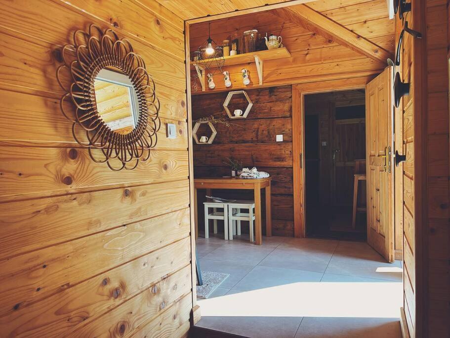 Polanka Beskid Niski Cute Cabin With Spectacular Views Hanczowa Zewnętrze zdjęcie