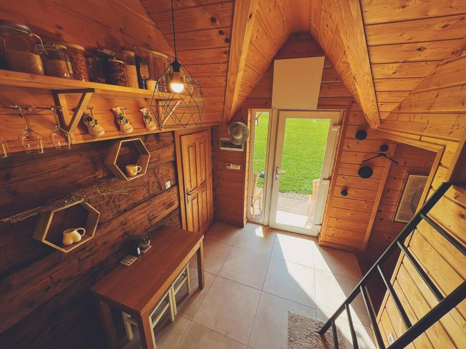 Polanka Beskid Niski Cute Cabin With Spectacular Views Hanczowa Zewnętrze zdjęcie